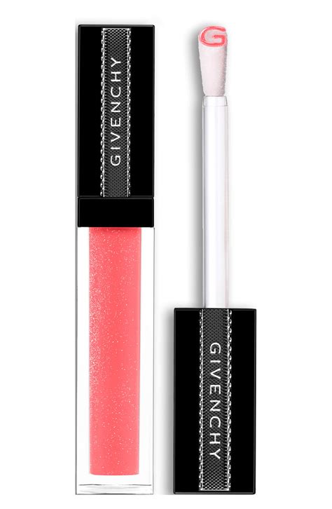 black givenchy gloss|givenchy black pink lip gloss.